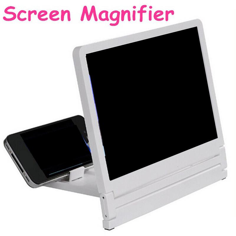 Mobiele Telefoon Screen Magnifier 8.2 Inch Ogen Bescherming Display 3D Video Screen Versterker Folding Smart Telefoon Beugel