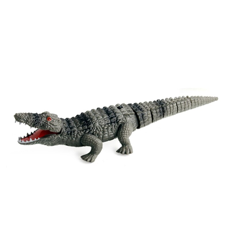 Control remoto inalámbrico falsa imitación cocodrilo RC Animal broma truco aterrador juguete