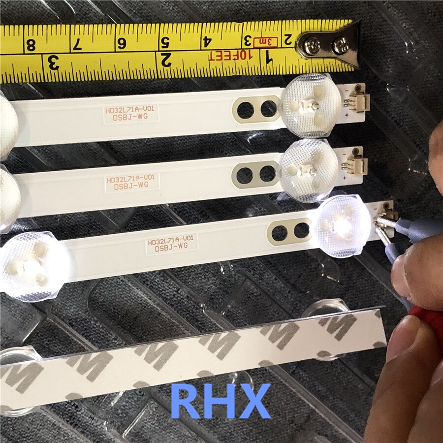 Pour TÉLÉVISEUR LCD rétro-éclairage barre HD32L71A-V01 DSBJ-WG 31.11.031500050 563mm 8led 100%