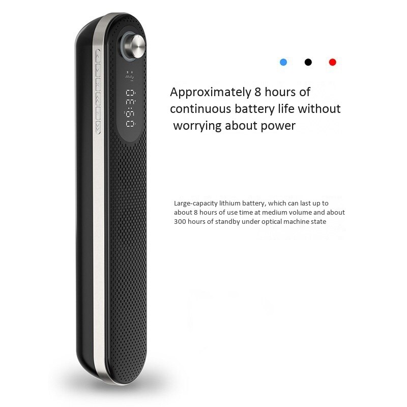 Mini Bar Speaker Clock Alarm Clock Dual Speakers Bluetooth Speakers B Sound Blaster