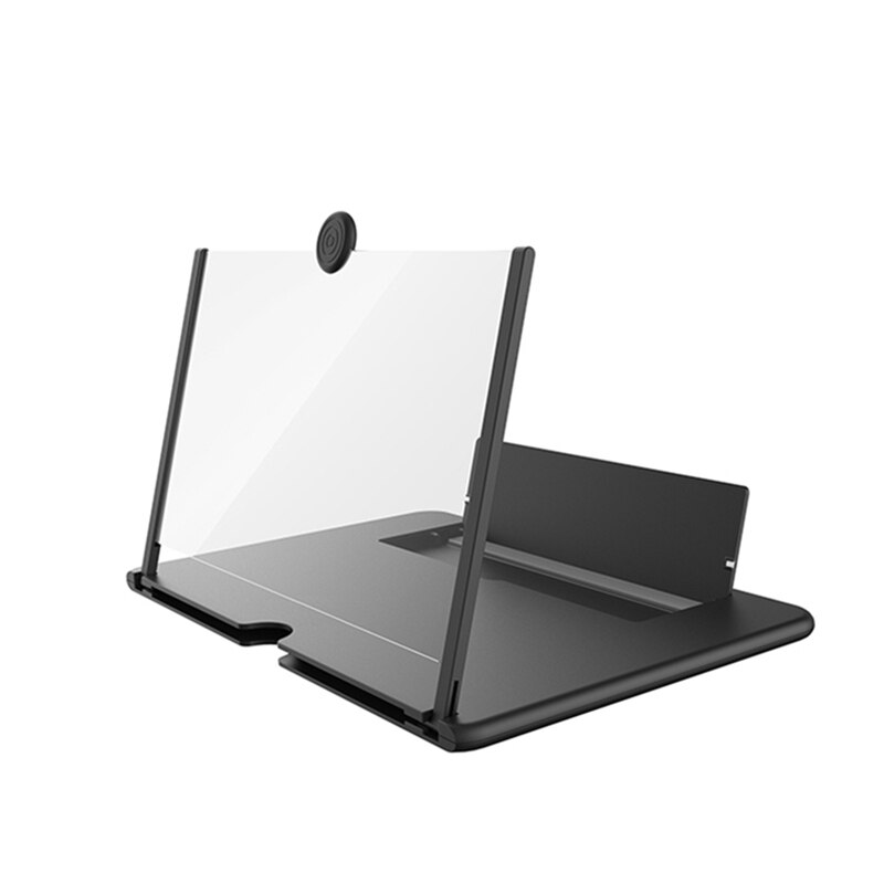 Nyeste pull typer mobiltelefon forstærker 3d effekt high definition stor skærm med skrivebordsholder forstørrelse foldning til filmspil