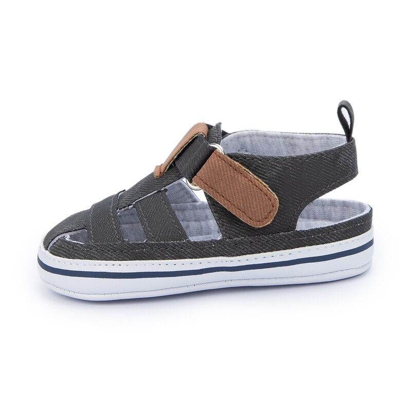 Baby Sandalen Pasgeboren Baby Meisjes Jongens Schoenen Effen Kleur Toevallige Katoen Platte Zachte Antislip Ademend Peuter Eerste Wandelaars 0-18M