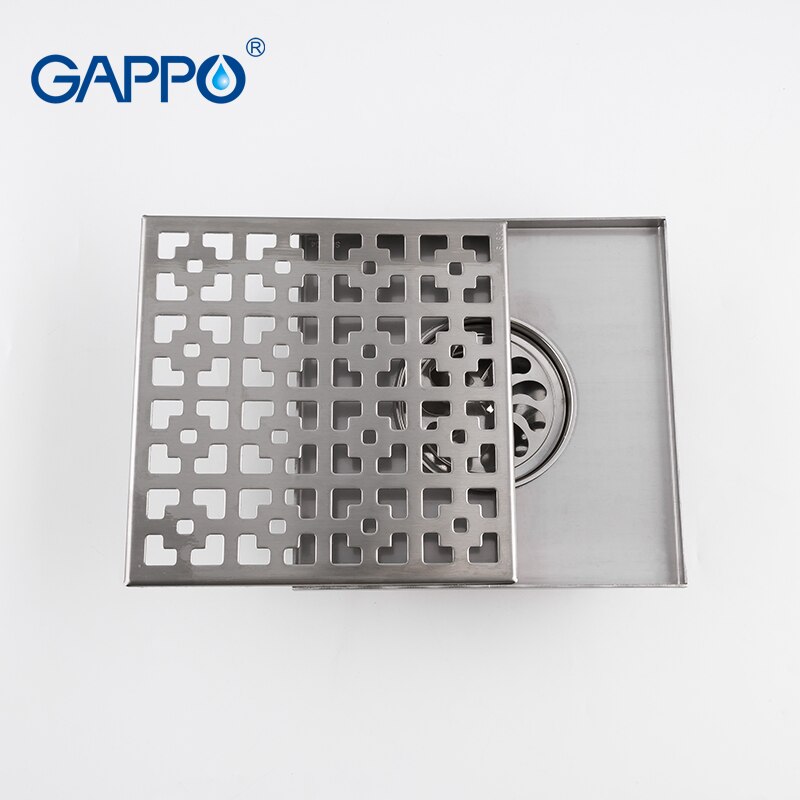 Gappo Thuis Floor Drains Rvs Vierkante Y81255-1 – Grandado