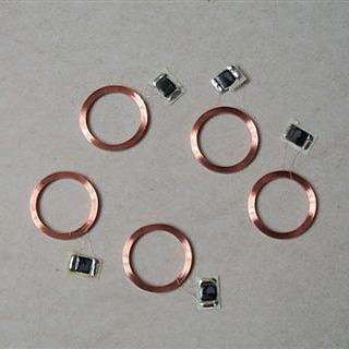 22Mm 125Khz Id Lezen Alleen TK4100 EM4100 Chip Spoel Cob Antenne 10 Stks/partij