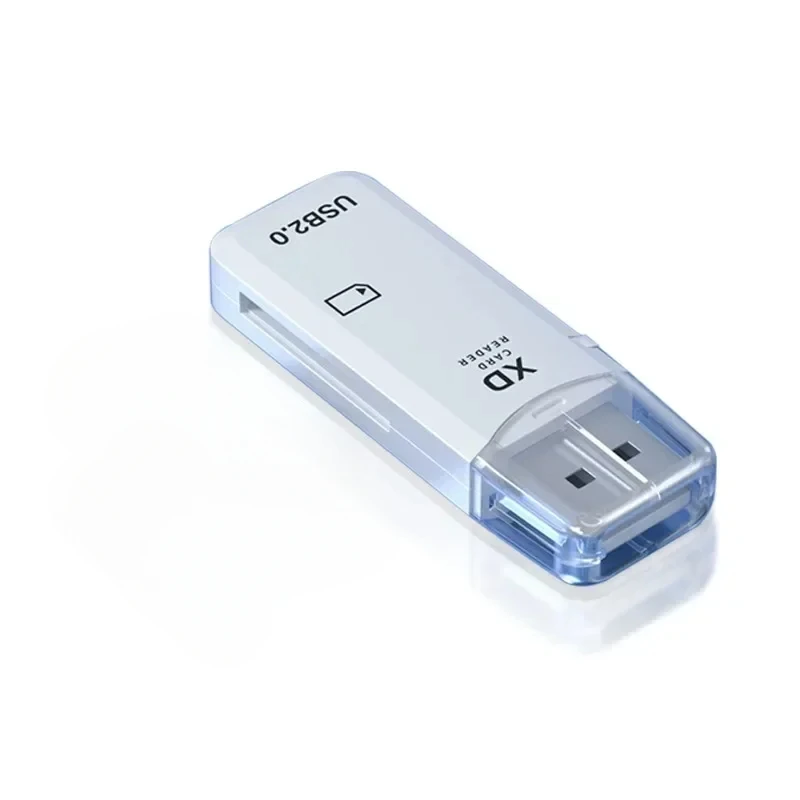 Original XD Picture Card Reader USB 2.0 Memory Adapter for Olympus Fuji Cameras type c to micro usb type c otg ugreen: WHITE