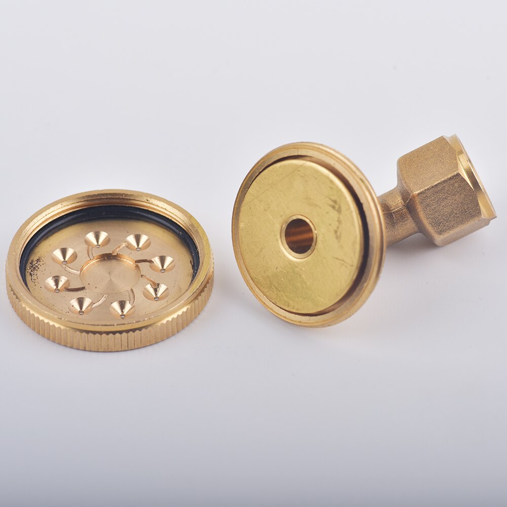 1-8 Hole 1/4" 1/2" 3/4" Brass Sprayer Nozzle Garden Irrigation For Farm Drip Irrigation Pesticide Atomizing Spray Fitting