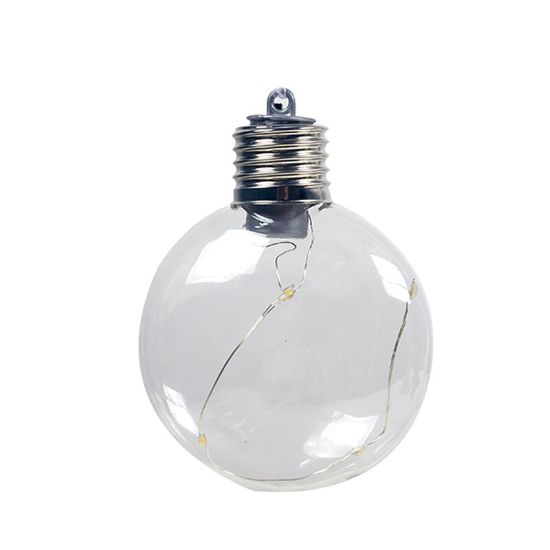 Christmas led string lights lampe julefest bryllup pærer lanterne batteri inkludert: 6