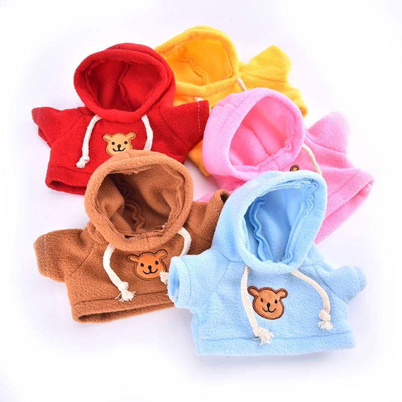 Lalafanfan – vêtements de poupée de canard en peluche multicolore, 30cm, accessoires, jupe douce, manteau en coton, hauts adaptés à la poupée de canard, jouets pour enfants, pour enfants