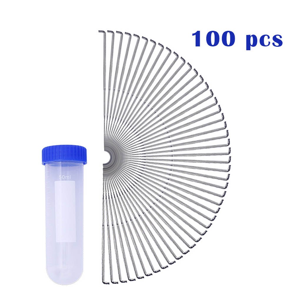 Agujas de fieltro 100 Uds. Para manualidad de fieltro, agujas de fieltro de lana para bolsillo, conjunto de agujas de mano, aguja artesanal fieltro para bricolaje, herramientas de 3 tamaños: Middle needle