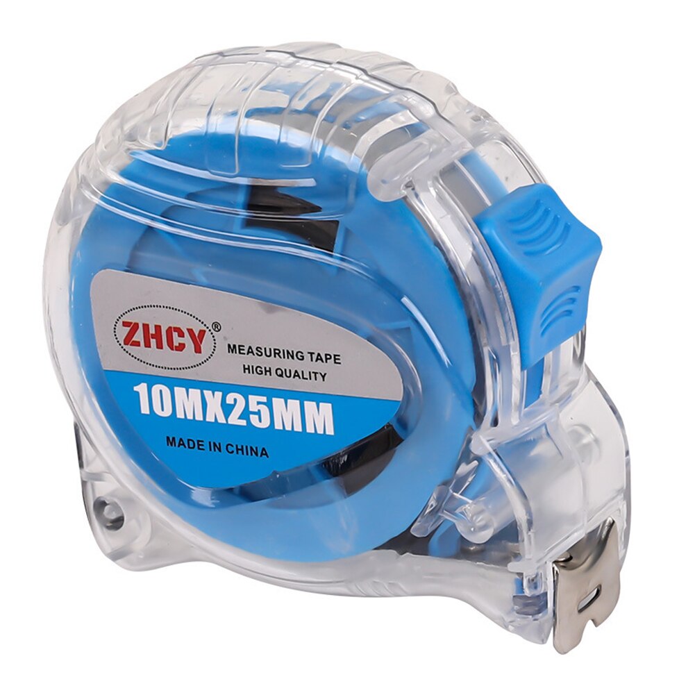 Mini Roulette Tape Flexible Ruler Retractable Ruler Steel Tape Measure Tapeline Portable Measure Accurately Tools: 10mx25mm