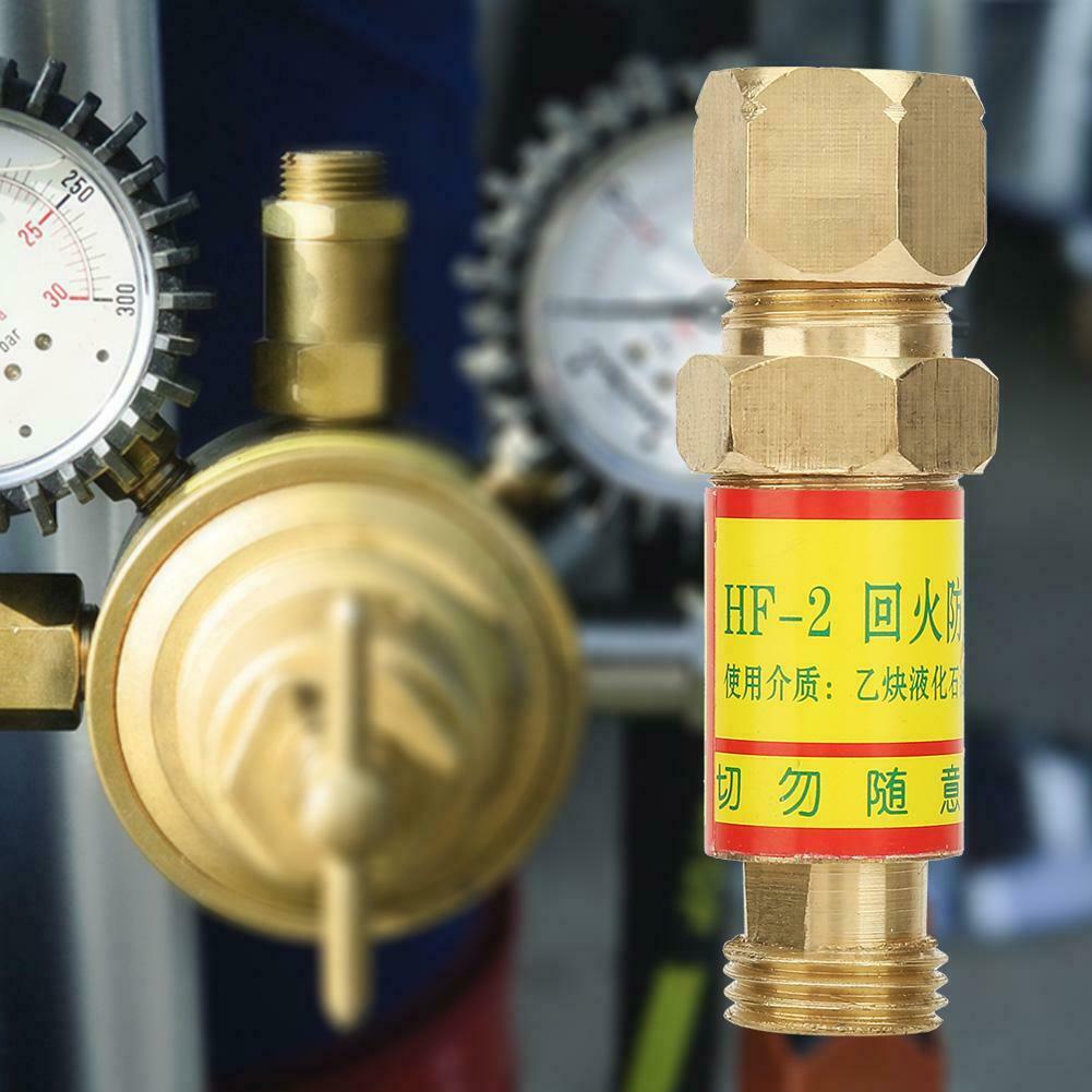 Oxygen Acetylene Flashback Arrestor Fuel Safety Valve Welding/Cutting Torch Fireback Preventer Welding Cutting Tool