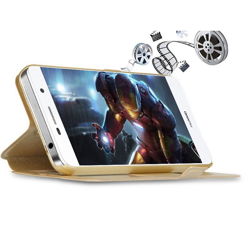 Für Huawei Honor 4C Pro Fall TIT-AL00 Schnell Ansicht Fenster Fall Für Huawei Y6 Pro Abdeckung TIT-L01 TIT-U02 Flip PU leder Telefon Fällen