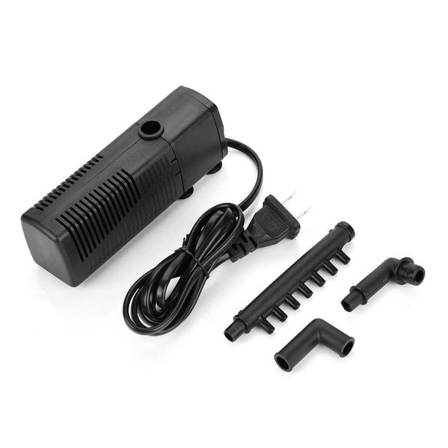 Internal Filter Pump 3 in 1 Submersible Fish Tank Aquarium Oxygen Pump 5W: US standard 110V