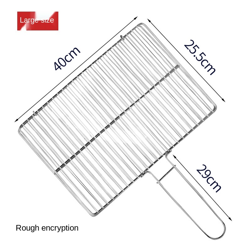 Grilled Fish Clip Stainless Steel Grilled Fish Rack Grilled Fish Mesh Clip Barbecue Wire Plywood round Barbecue Tools: Purple