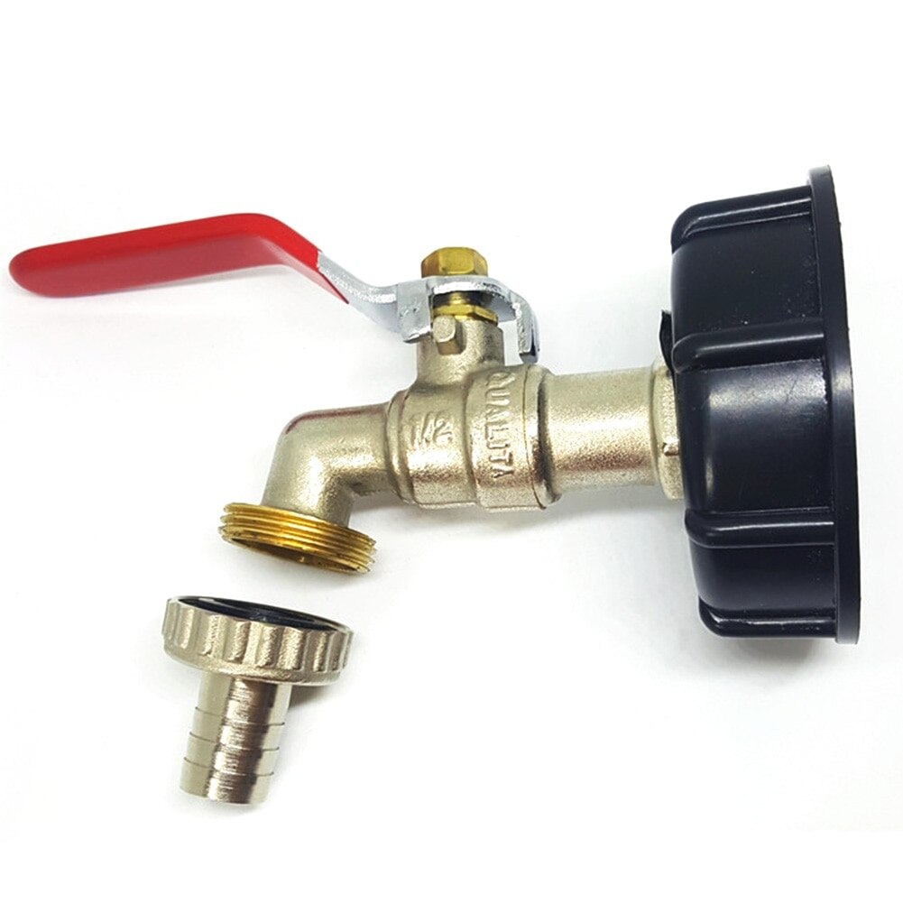 1/2 messing dyser tank 1000 liter ibc adapter have vandtank stik regnvand tank adapter hjem have vand stik