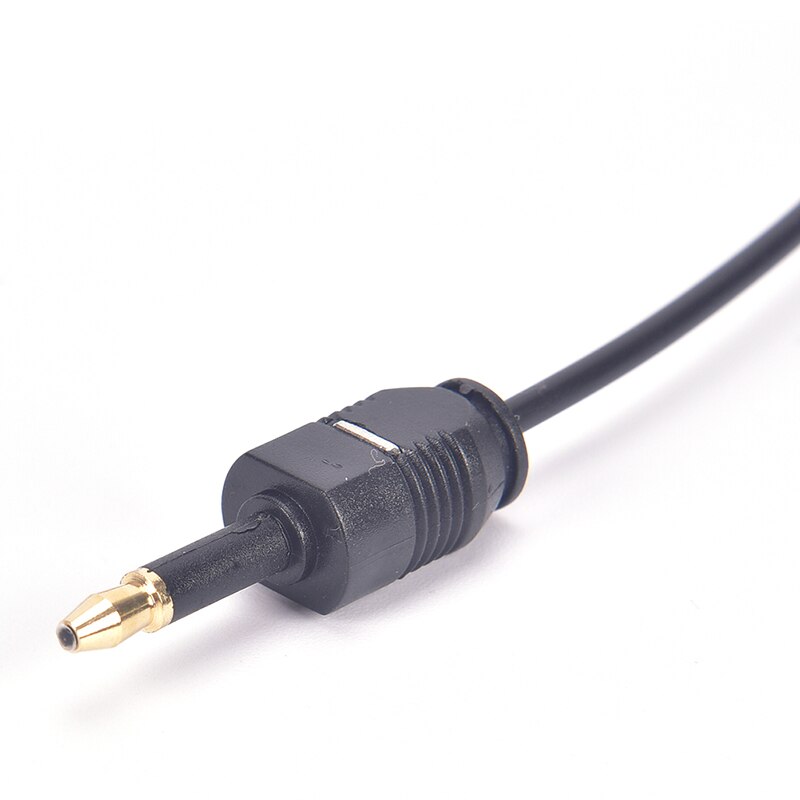 1pc Für Toslink zu Mini Stecker 1M Toslink Audio Kabel Digital Optical SPDIF Audio Kabel Draht 3,5mm audio Stecker Kabel