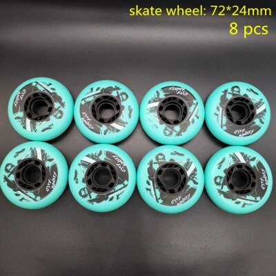 roller skate wheel 85A fsk wheel inline roller: 72 mm