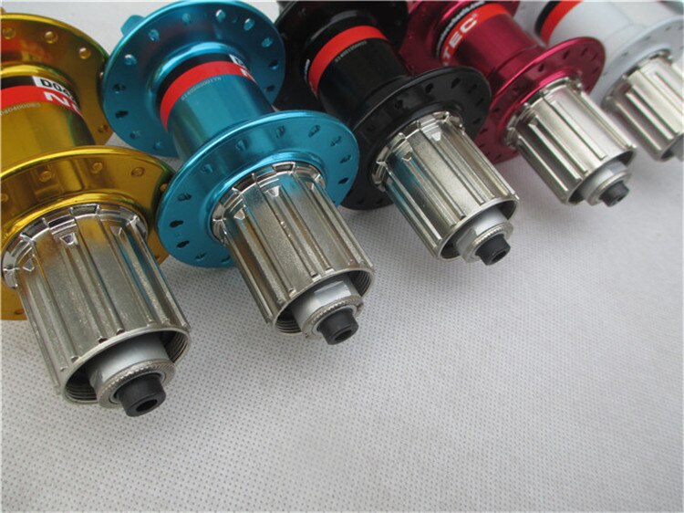 Originele NOVATEC D041SB/D042SB Voor Achter Hub Set Met Quick Release 32 Gat MTB Mountainbike Cassette Freehub Zwart /rood/Goud