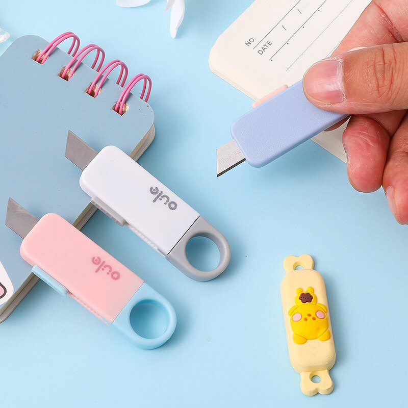 Mini Portable Utility Knife USB Flash Disk Shape Express Box Knife Paper Cutter Envelope Opener DIY Tools Stationery