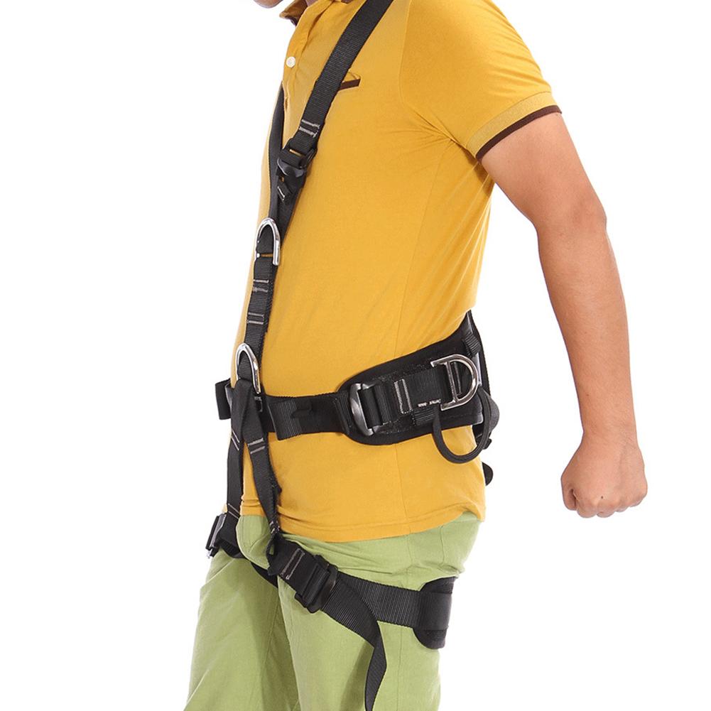 Full Body Outdoor Rock Climbing Safety Harness Belt Mountaineering Equipment
