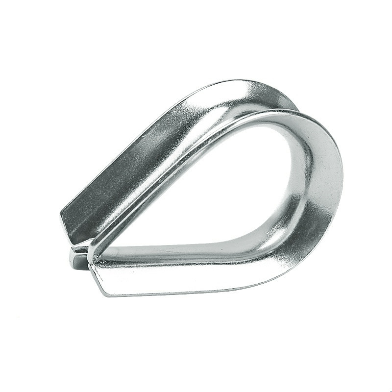 M2 ToM24 Wire Rope Cable Thimbles Clamps Marine Grade Tainless Steel Wear and Rust Boat Sleeve Clip Fittings Cable Crimps Collar