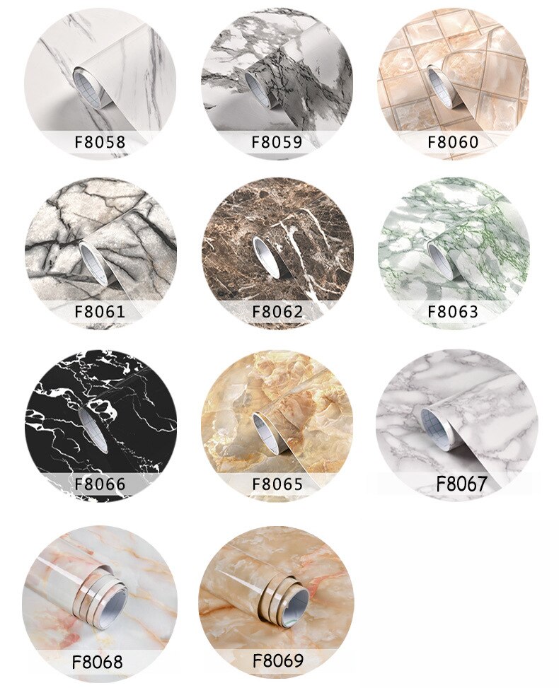 Moderne woonkamer meubels bureaublad waterdicht marmer behang vinyl zelfklevend contactpapier effen kleur woondecoratie