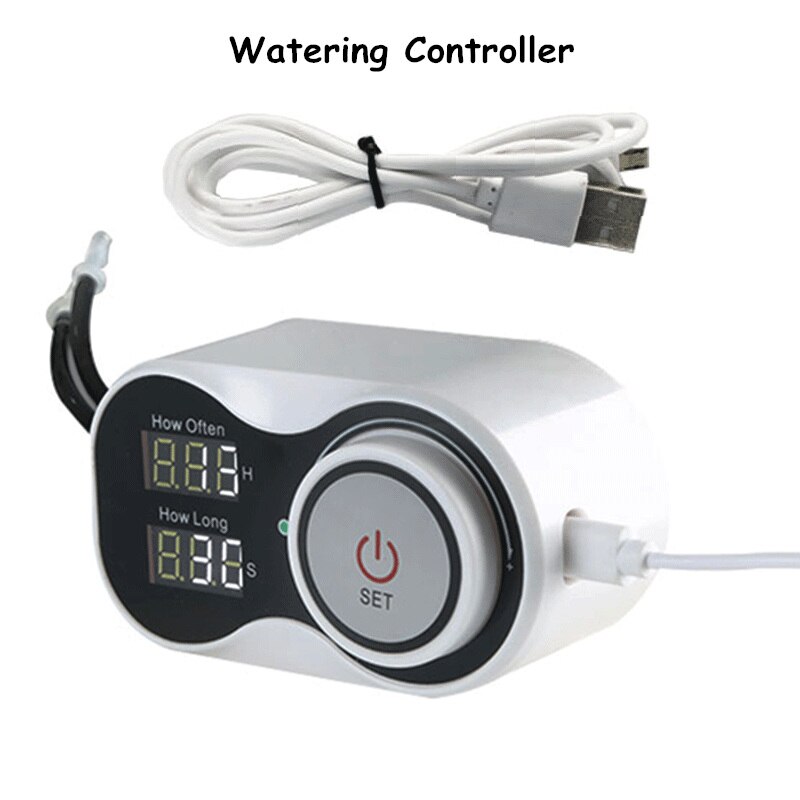 Automatic Watering Timer Indoor Garden Irrigation Timer Home Drip Irrigation Self Watering System Smart Garden Self-Watering: Watering Controller