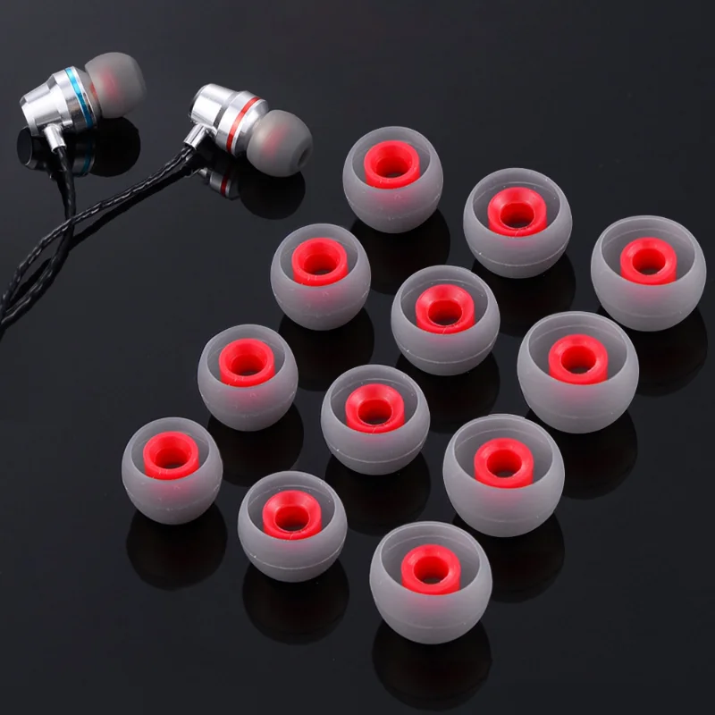 3/1 pares de almohadillas para auriculares, puntas para auriculares, almohadillas de silicona para auriculares L M S, cubiertas para auriculares internos, accesorios para auriculares