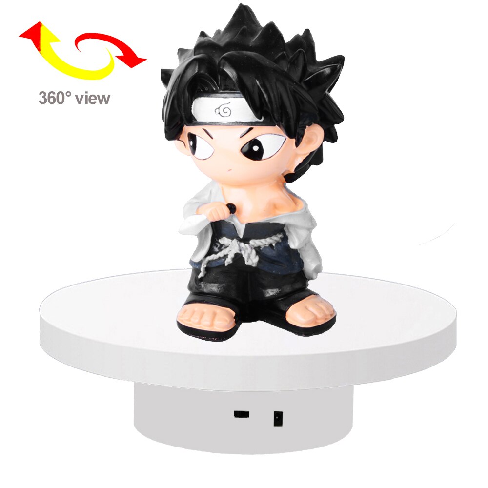 25CM Photography Electric Rechargeable Rotating Turntable Display Stands for Jewelry Product Display Chargeble 3D Scan Pan