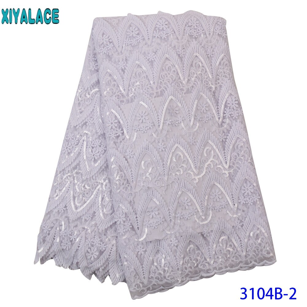 Himmel Blau Französisch Spitze Stoff Afrikanischen Bestickte Tüll Stoff mit Pailletten Nigerian Schnürsenkel Stoffe für Hochzeit Kleid KS3104B