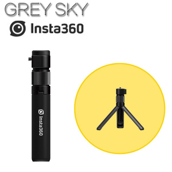 Insta360 One X Caso di Immersione, Venture Caso, protezione di Obiettivo, Equitazione Cinghia di Proiettile, Tempo, moto Fascio, per Tutti Gli Usi Treppiede, In Fibra di Carbonio Bastone: Handle