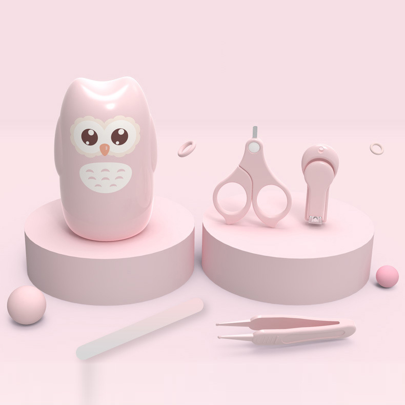 Juego de cortaúñas de dedo para bebé, de seguridad infantil cortauñas, tijeras, Lima, Kit de pedicura para recién nacido, cuidado especial de cortaúñas antipellizco: 3