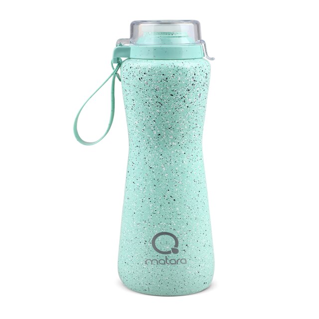 Glass Healthy Drink Bottle 750 ml 25Oz Protein Shake Sports Bicycle Outdoor Travel Botella Portable Leakproof Water BPA Free: DAILY GRANITE LIGHT GREEN