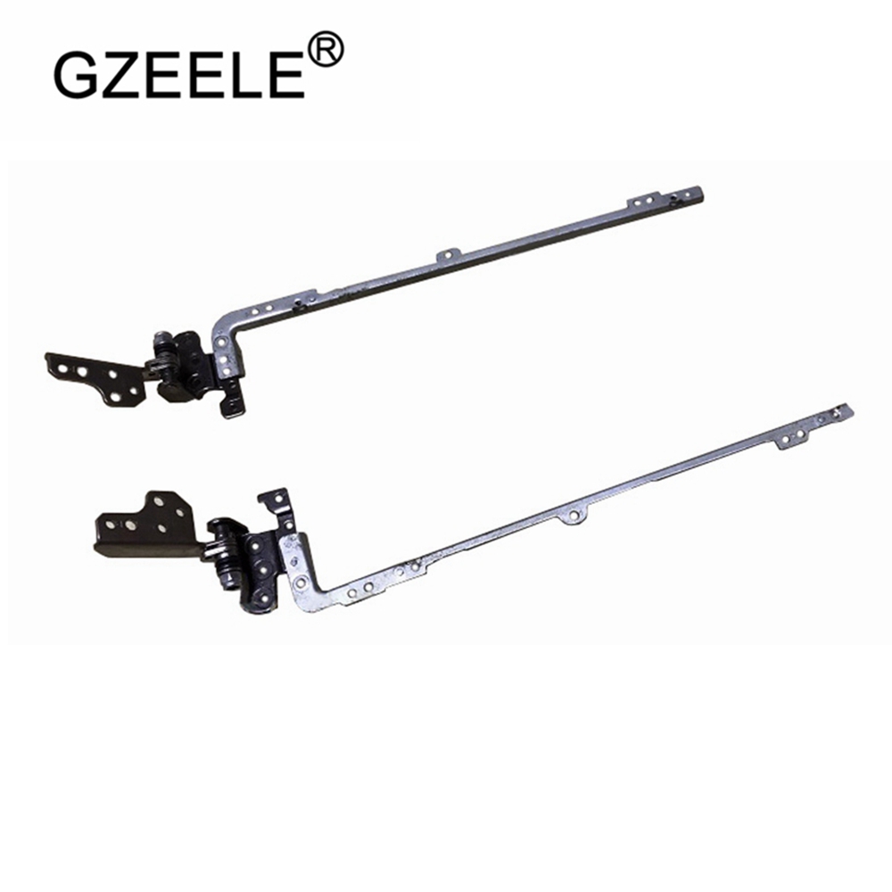 Laptop lcd Hinges for ASUS X200M X200C X200CA Notebook LCD Screen Display Left &amp; Right Hinges Steel Brackets Set Non-touch