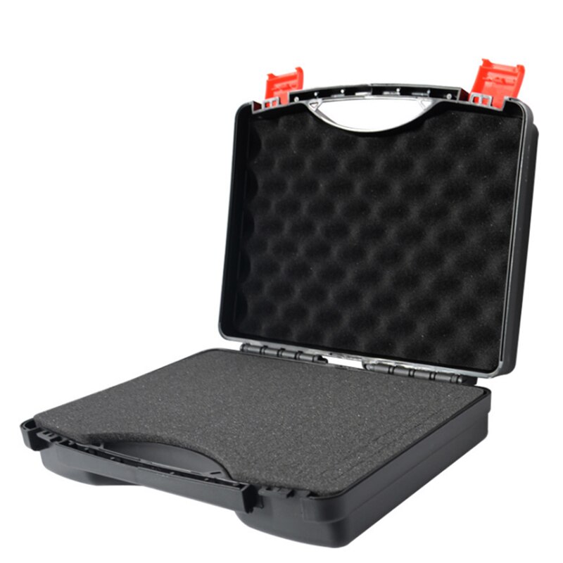 Toolbox Protective Safety Tool Box Sealed Equipment Case Photographic Instrument Box with Foam Impact Resistant Suitcase Plastic