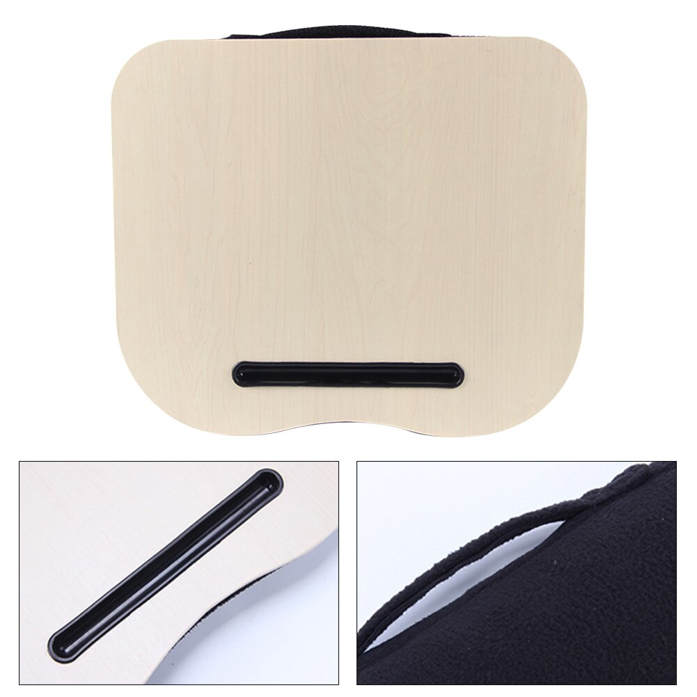 Computer Laptop Desk Lap Tray Knee Convenience Stand Multifunction Cushion Office Pillow Home Travel Outdoor Portable