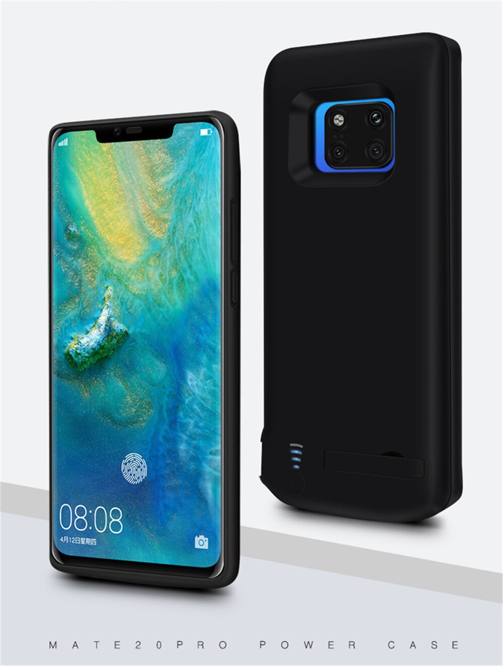 6000Mah Externe Batterij Oplader Cover Voor Huawei Mate 20 Pro Batterij Case Draagbare Power Bank Snelle Charger Power gevallen