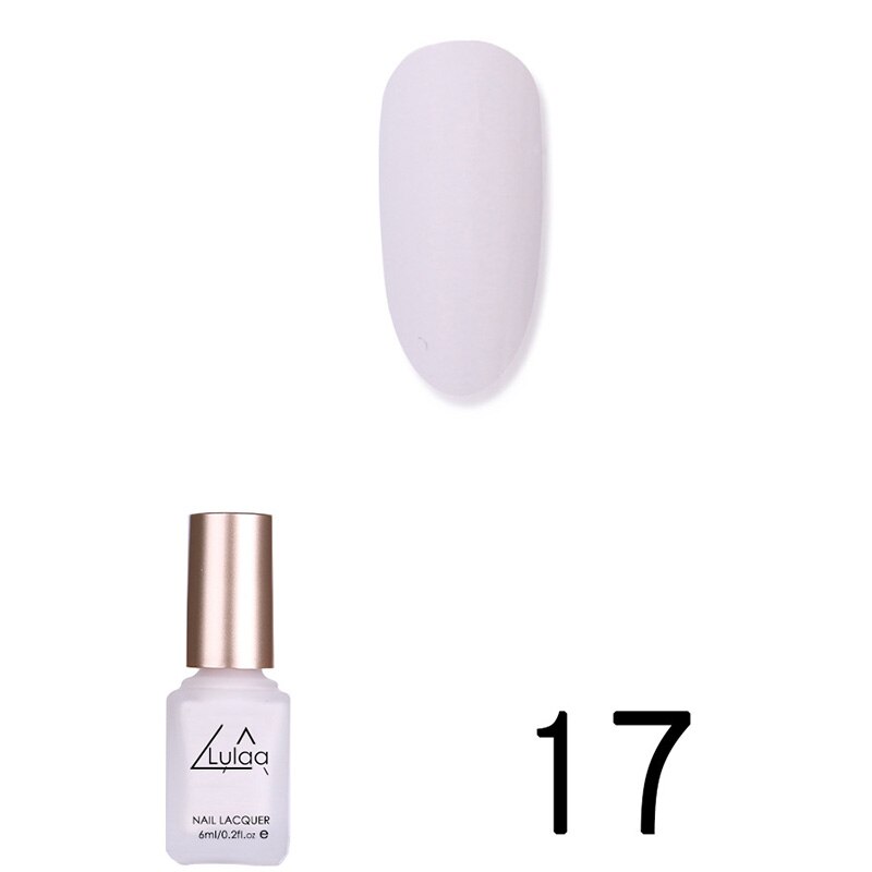 Matowe lakier robić paznokci matowy efekt przyjazne dla środowiska aksamit gładki lakier robić paznokci LDO99: 17