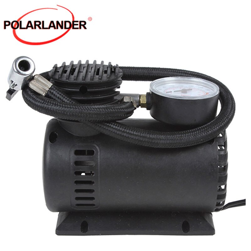 Mini Air Compressor Pump car pump Car Tyre Air Compressor with 3 Pneumatic Nozzle 12V 90W 300 PSI car inflator