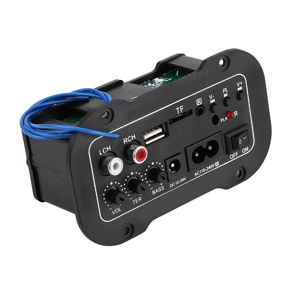 5 Inch Auto Car Digital Bluetooth Amplifier Hifi Bass High Power Stereo Audio AMP Bluetooth Power Amplifier