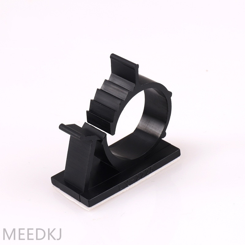 10pcs 0810/1013/1316/1720mm Cable Clips Adhesive Cord Management Wire Holder Organizer Clamp Fasteners Mayitr
