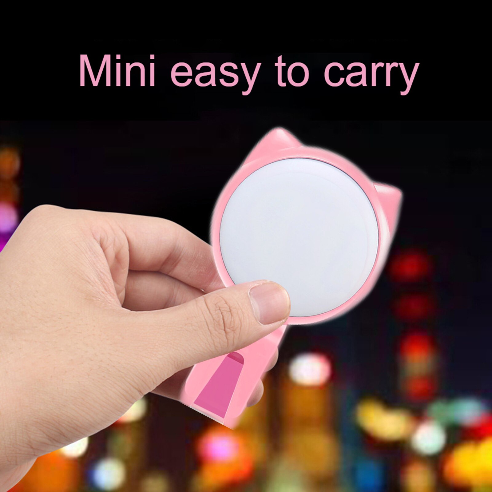 USB Ladung Führte Selfie Ring Licht praktisch Objektiv LED Selfie Lampe Ring Blitz für iPhone für Samsung Xiaomi Telefon selfie Licht