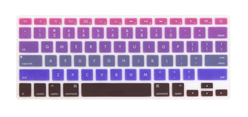 English US Enter keyboard Cover for Mid -Mid MacBook Pro 13 15 inch Retina/CD ROM A1502 A1425 A1278 A1398 A1286