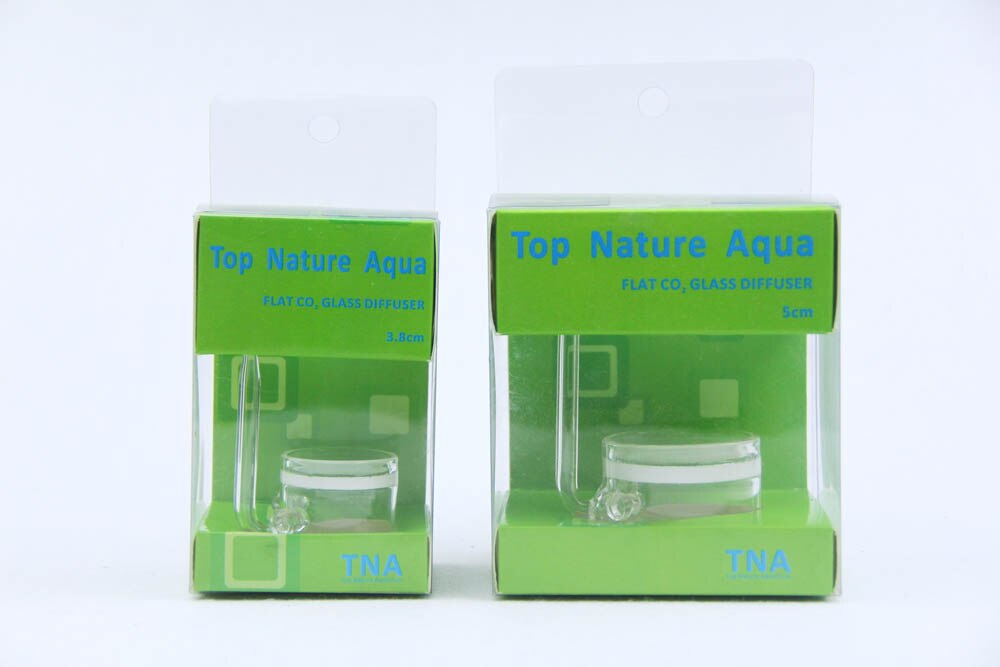 TNA Glas 2 in 1 CO2 diffuser verstuiver terugslagklep bubble counter aquarium water plant aquarium ADA stijl