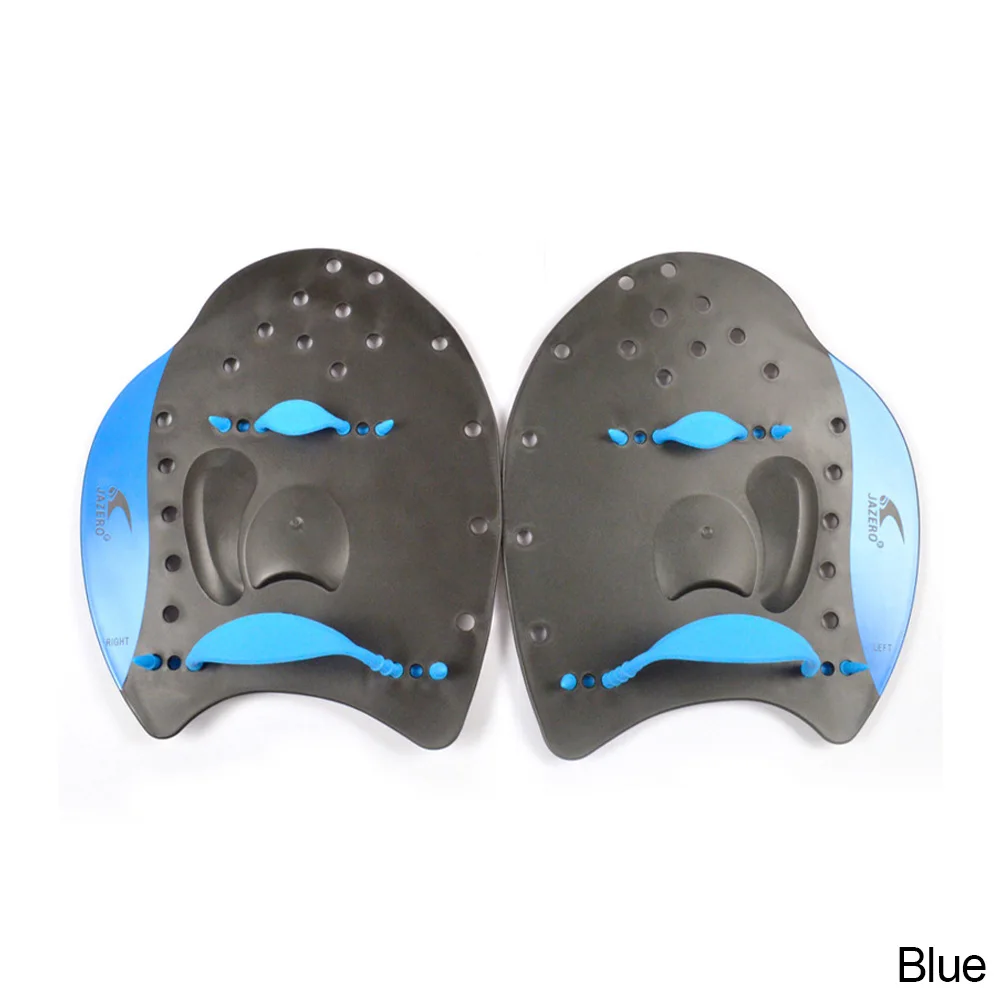 Professionele volwassen kinderen zwempeddels gordels correctie handvinnen flippers palmvinger zwemvliezen handschoenen peddel: S / Blauw