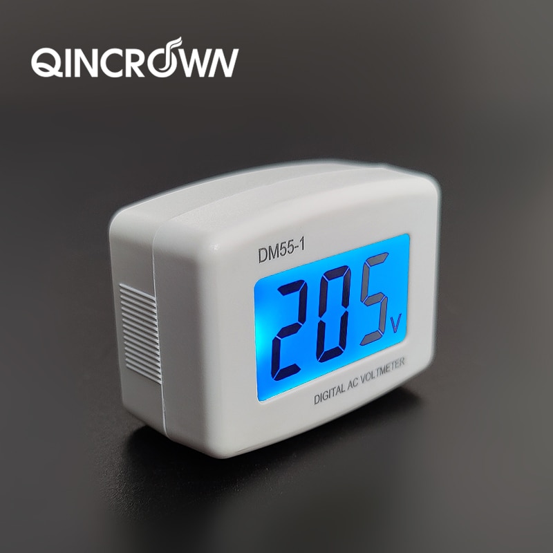 Digitale Voltmeter Ac 80-300V Us Plug Volt Meter Socket Voltage Tester Lcd Display Voltage Meter