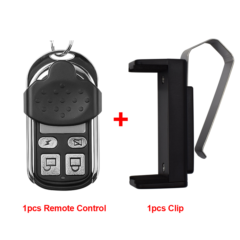 HORMANN 868MHz Remote Control HSM2 HSM4 HSE2 HS1 HSZ MARANTEC Digital 384 D302 D304 868 mhz Remote Control For Gate Garage Door: Remote and clip