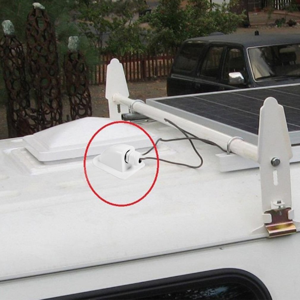 Double hole single hole junction box Waterproof ABS Roof Cable Entry Gland For Solar Panels Motorhomes Caravans Boats