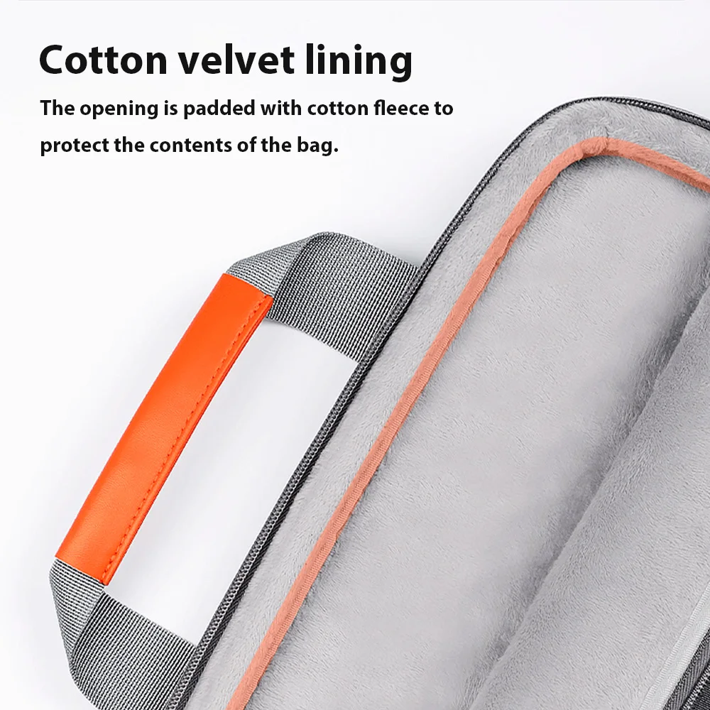 Laptop Shoulder Bags Case 14.1 15.6 17.3in Shoulder Notebook Bag for Macbook Air Pro M1 M2 Lenovo Dell Huawei Handbag Briefcase