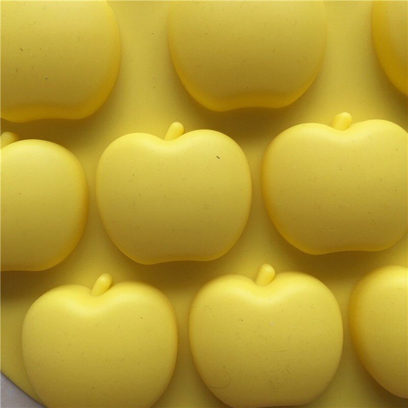 10 moules en silicone pour gelée de pomme, moules à pudding, moules à savon froid, moule en silicone réutilisable
